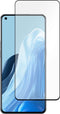 Oppo Reno7 screenprotector - Full Cover - Gehard glas - Zwart - Just in Case