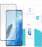 Oppo Reno7 screenprotector - Full Cover - Gehard glas - Zwart - Just in Case