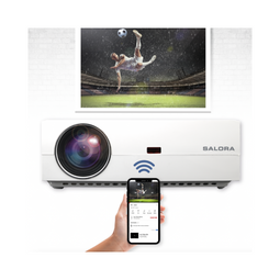 Salora BEAMER6042 - Beamer - 4200 lumen - Full HD 1920 × 1080 - 15.000:1 contrast - 2 luidsprekers - 2,68 kg