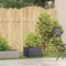 vidaXL - Plantenbak - 40x40x30 - cm - staal - antracietkleurig