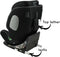 Autostoel - NANIA - ONE ISOFIX R 129 - 0 t/m 12 jaar - Draaibaar - 40-150 cm - Zwart