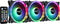 Aerocool Duo 12 Pro - Case Fan - RGB LED-ringverlichting - 120mm (3 stuks)