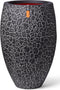 Capi Europe - Vaas elegant deluxe Clay NL - 51x72 - Antraciet - Opening Ø31 - Bloempot voor binnen en buiten - Levenslang garantie - Breukbestendig - 100% Recyclebaar - CO2 Neutraal geproduceerd - KATC1138