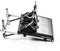 Thrustmaster T-Pedals Stand - Pedaalstandaard - Verstelbaar in hoogte diepte en kanteling - Aluminium