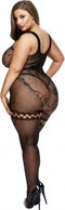 Baci - Crotchless Bodystocking Queen Size