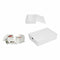 Opstapelbare opbergbox Confortime Met deksel 35 x 26 x 8,5 cm (8 Stuks)