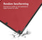 imoshion iPad 9e/8e/7e generatie - Trifold Bookcase - Auto-wake functie - Rood