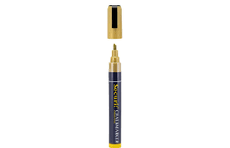 SECURIT - Krijtstift SMA-510 platte punt 2-6mm goud
