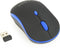 Optical Wireless Mouse GEMBIRD MUSW-4B-03-B Black/Blue (1 Unit)