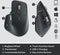Optical Wireless Mouse Logitech MX Master 3S Grey