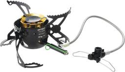 OPTIMUS Polaris Optifuel - Benzine/Gasbrander - Roestvrij Staal - Zwart