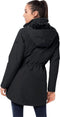 Jack Wolfskin Madison Avenue - Outdoorjas Dames - Waterdicht en ademend - Phantom - Maat XL