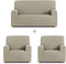 Sofa hoes set Eysa TROYA Lichtbruin 70 x 110 x 210 cm 3 Onderdelen