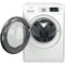 WHIRLPOOL FFBBE7469BV - Wasmachine voorlader - 7 Kg - FreshCare+ Stoom - 1400T - Zwarte deur