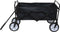 Opvouwbare bolderkar - zwart - GardenGear