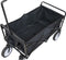 Opvouwbare bolderkar - zwart - GardenGear