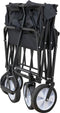 Opvouwbare bolderkar - zwart - GardenGear