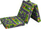 Opvouwbare haardstoel - SAMBA - Groen - Multi-positie - Autocircuitpatroon - 190 x 70 x 9 cm