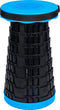 Opvouwbare kruk extra strong blauw per 4 - telescopische kruk - 250 kg - inklapbare kruk - draagbaar - kampeerstoel - opstapkrukje