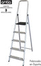 Opvouwbare ladder met 5 tredes (175 x 45 x 12 cm)