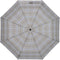 Opvouwbare Paraplu Geruit Grijs - T200 - Dsn 97 cm - Opgevouwen 28 cm - Knirps