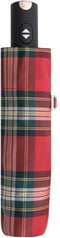Opvouwbare Paraplu Rood Geruit - Carbon - Dsn 100 cm - Opgevouwen 29 cm - Doppler