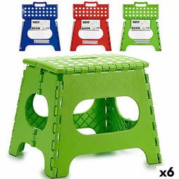 Opvouwbare stoel Kipit CH44166-1 Plastic 33 x 26 x 27 cm (6 Stuks)