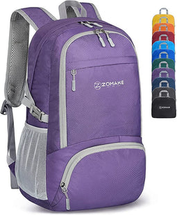 Opvouwbare wandelrugzak Waterbestendig, 30L lichtgewicht dagrugzak Opvouwbare rugzak voor op reis, v