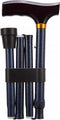 Opvouwbare wandelstok - blue ice 84 - 94 cm