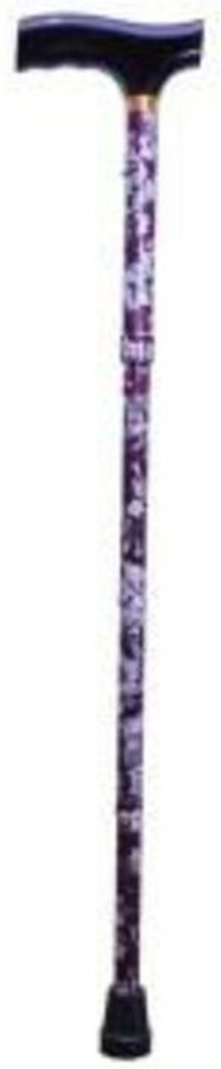 Opvouwbare wandelstok - Burgundy - 84/94 cm
