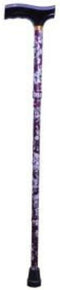 Opvouwbare wandelstok - Burgundy - 84/94 cm
