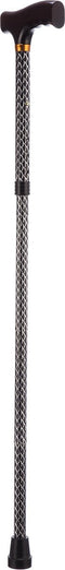 Opvouwbare wandelstok - Etched Black 76 - 89 cm