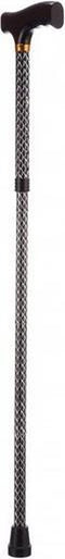 Opvouwbare wandelstok - Etched Black 76 - 89 cm
