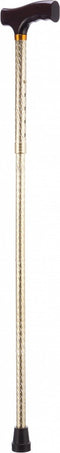 Opvouwbare wandelstok - Etched Gold 76 - 89 cm