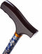 Opvouwbare wandelstok - Gebloemd - 84-94 cm