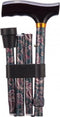 Opvouwbare wandelstok - paisley 84 - 94 cm