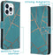 iMoshion Hoesje Geschikt voor iPhone 13 Pro Hoesje Met Pasjeshouder - iMoshion Design Softcase Bookcase - Blauw / Blue Graphic