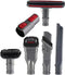 Opzetstuk Accessoires Set Geschikt Voor Dyson V15, V11, V10, V8, V7, V6 Steelstofzuiger - 6 Onderdelen - Stofzuiger Mondstuk – Zuigmond - Borstel - Stofzuigeraccessoires