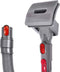 Opzetstuk Haarborstel Met Slang Geschikt Voor Dyson V15, V11, V10, V8 & V7 - Mondstuk - Zuigmond - Pet Grooming Kit - Voor o.a Honden & Katten - Steelstofzuiger Accessoires - Grijs