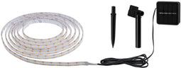 Paulmann Solar LED strip 3m warmwit incl. schemersensor accu 0,3W 1,2V zwart