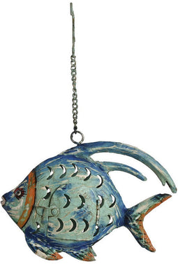 Decoratieve figuren Home ESPRIT Vis Mediterrane 19 x 4 x 13 cm
