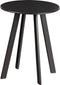 WOOOD Bijzettafel Buiten Fer - Metaal - Zwart - 49x40x40