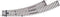 H0 Piko A-rails 55227 Gebogen wissel, Links 1 stuk(s)