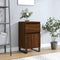 vidaXL - Dressoir - 40x35x70 - cm - bewerkt - hout - bruin - eikenkleur