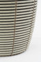 Mica Decorations Durban - Bloempot Buiten - Set van 3 - H36 x Ø40 cm - Lichtgrijs (set van 3)