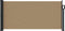vidaXL - Windscherm - uittrekbaar - 100x500 - cm - taupe