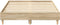 vidaXL - Bedframe - zonder - matras - 140x190cm - spaanplaat - sonoma - eikenkleurig