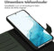 Accezz Galaxy S22 - Premium Leather 2 in 1 Wallet Bookcase - Uitneembare backcover - Groen