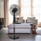 Nuvoo Statiefventilator - Oscillatiefunctie - 3 Standen - Stille Ventilator - Zwart