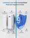 Winbot Mini - Raamreinigingsrobot - Ultrasoon sproeisysteem 9-traps beveiliging - Beige